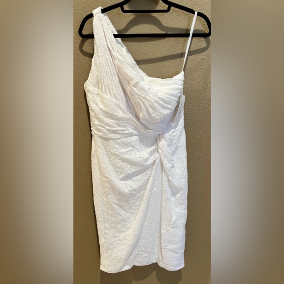 NWT Rene Ruiz One-Shoulder Sequin Dress, Size 10! - Picture 2 of 13